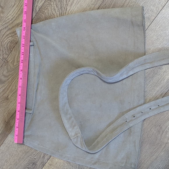 J.Crew mini skirt Tan suede size 6 - Picture 4 of 10